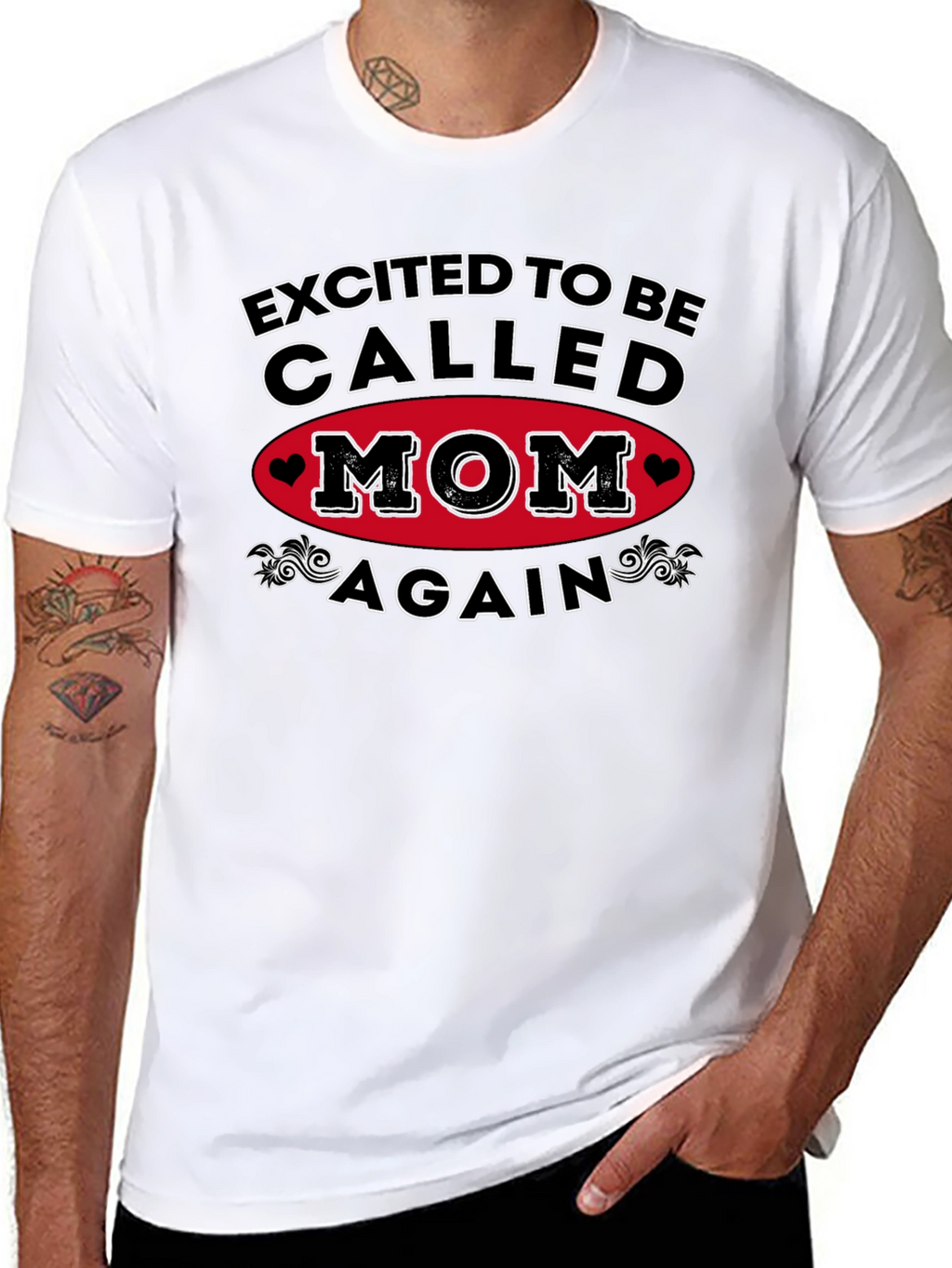 Excited To Be Called Mom Again T-Shirt