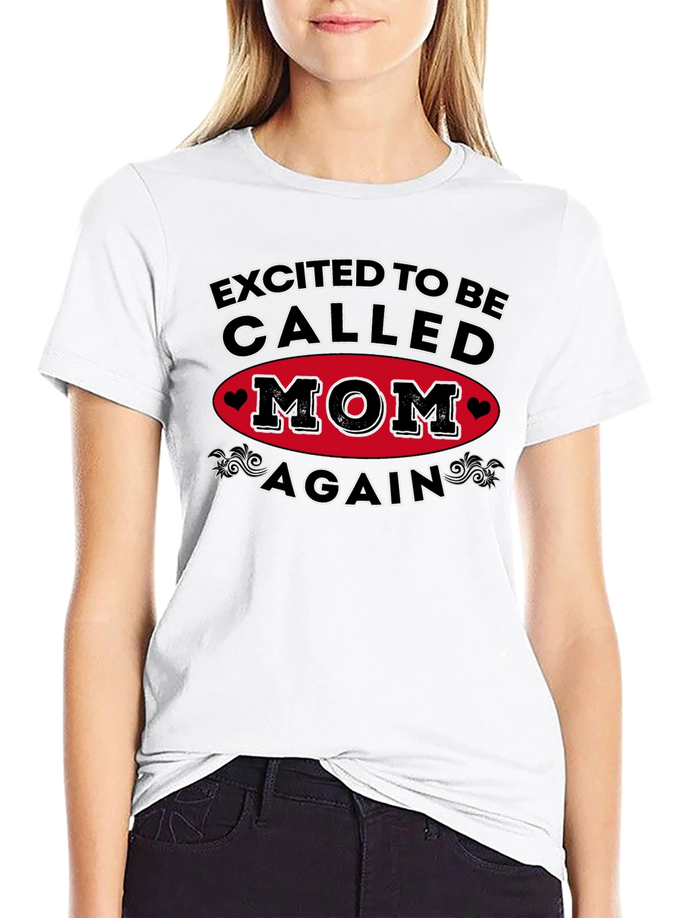 Excited To Be Called Mom Again T-Shirt