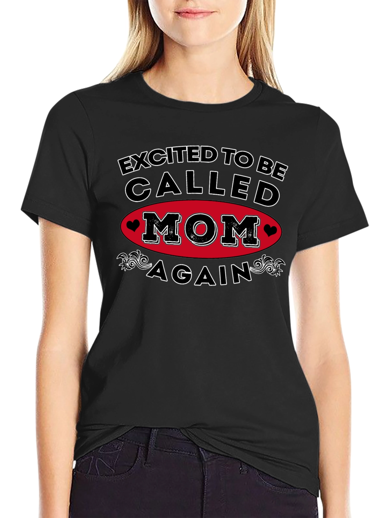 Excited To Be Called Mom Again T-Shirt