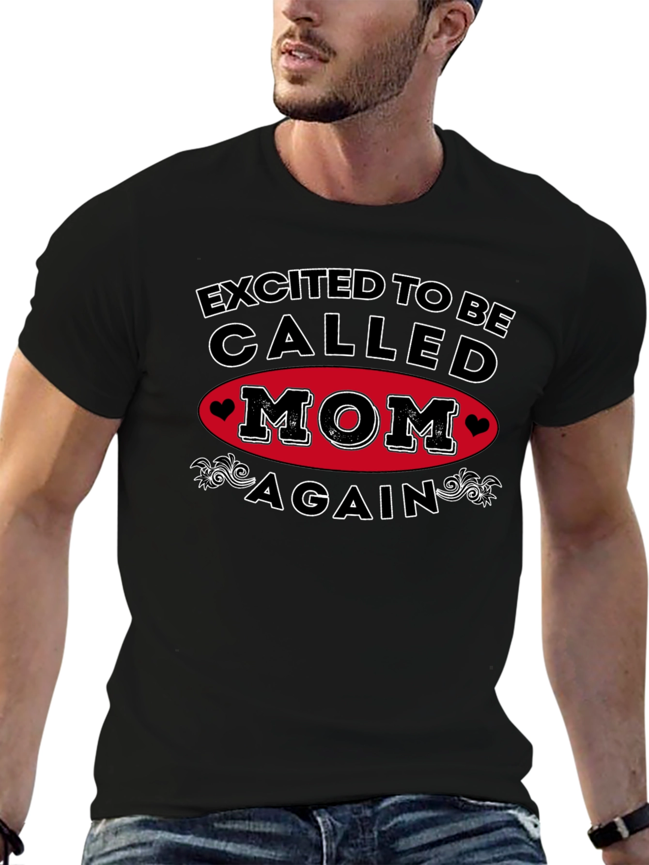 Excited To Be Called Mom Again T-Shirt