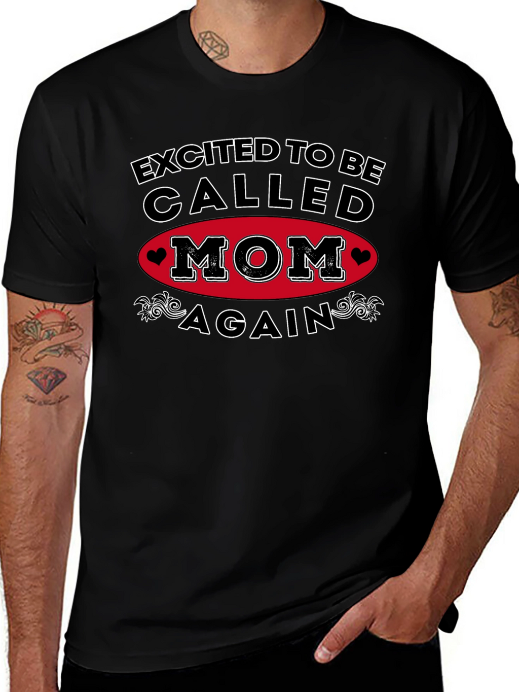 Excited To Be Called Mom Again T-Shirt