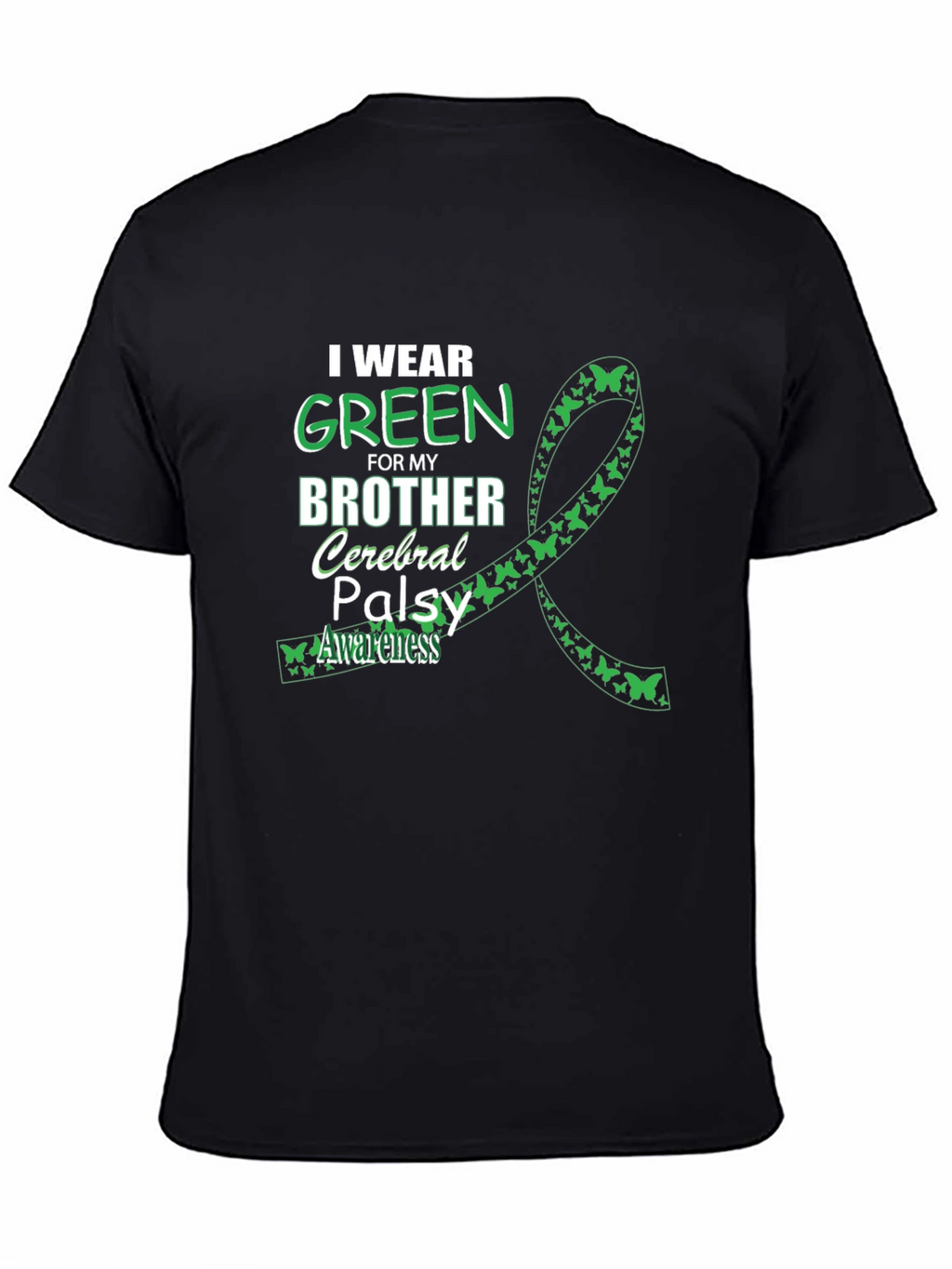 Green Brother Cerebral Palsy Awareness T-Shirt