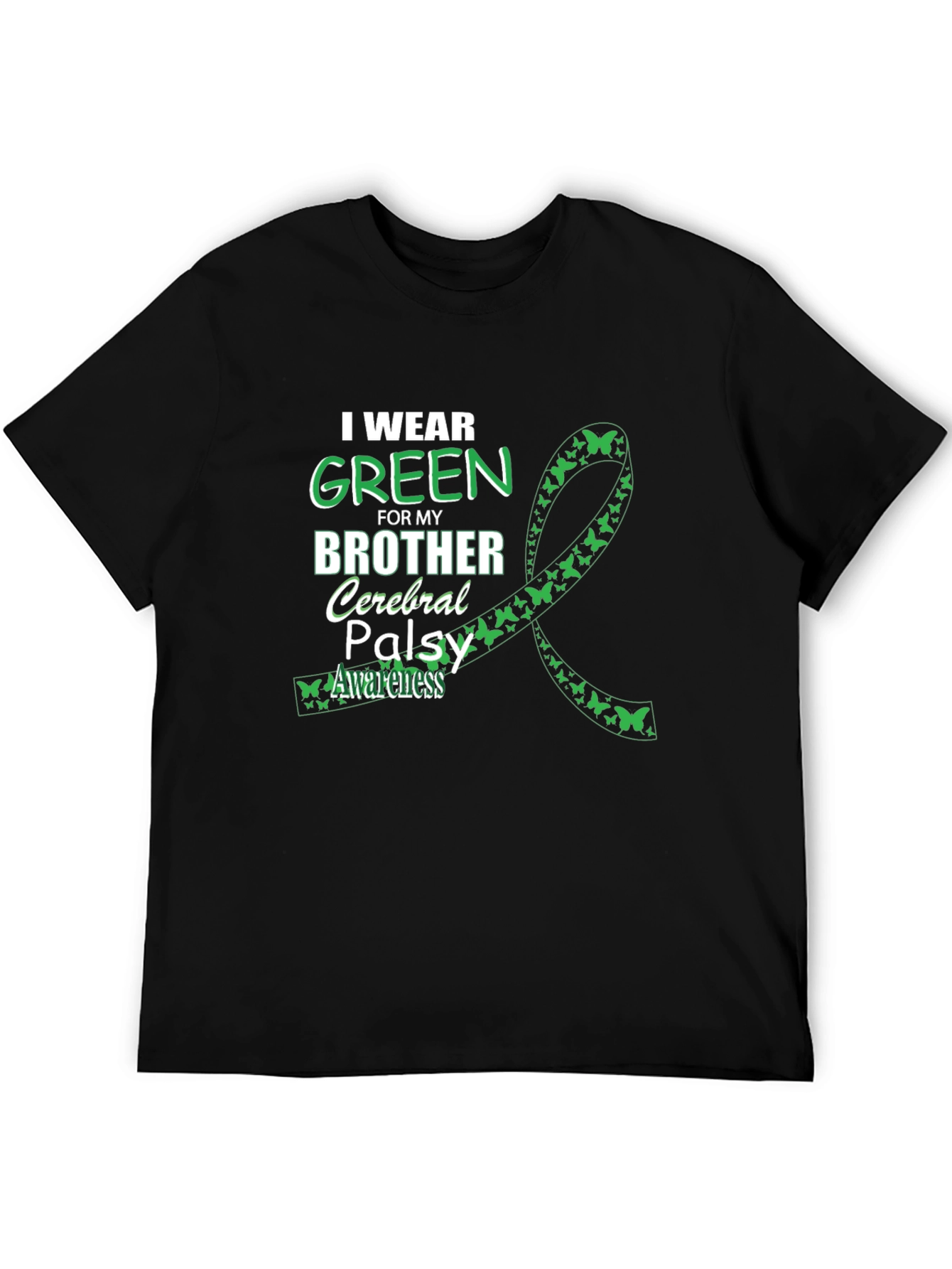 Green Brother Cerebral Palsy Awareness T-Shirt