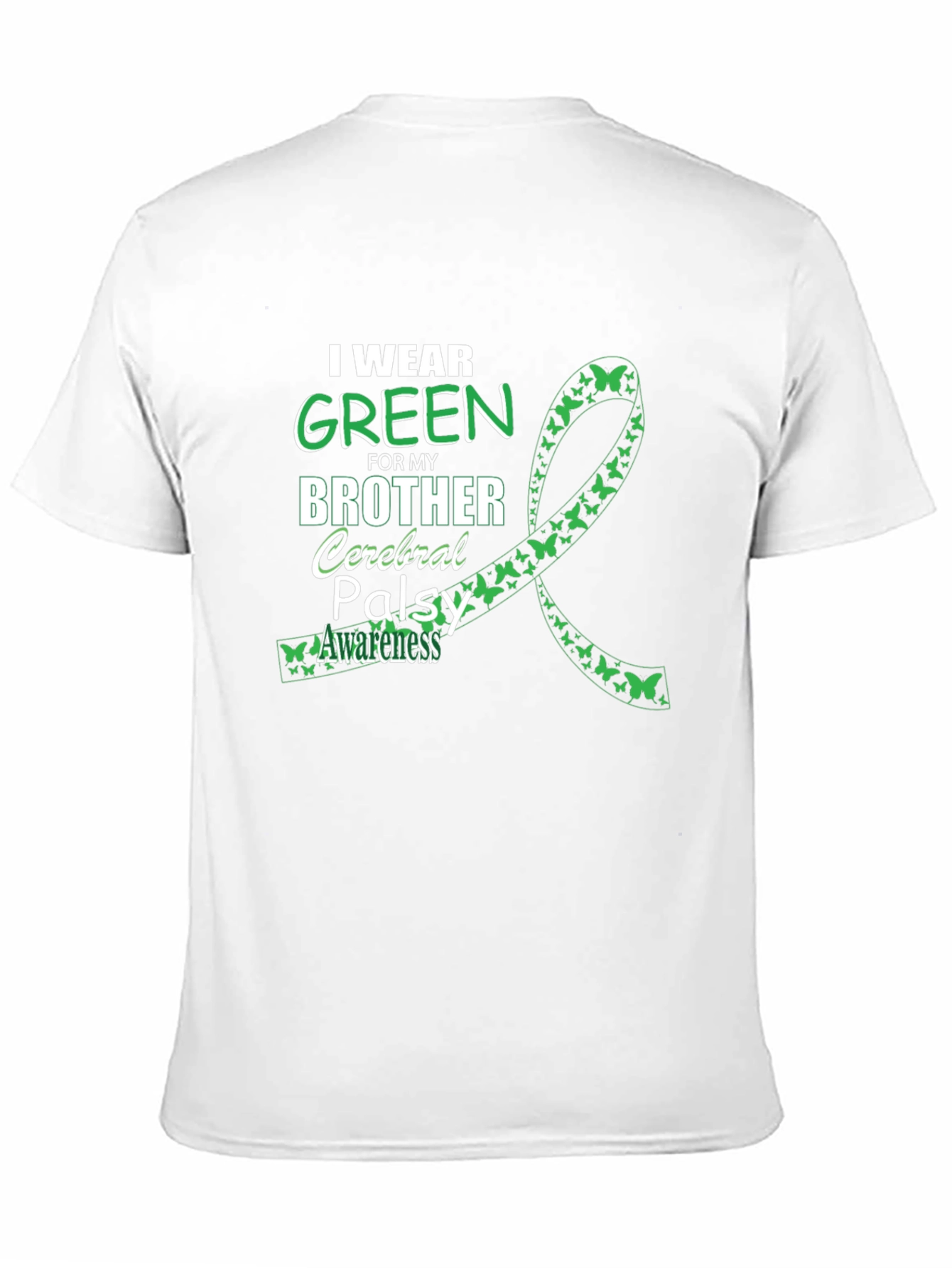 Green Brother Cerebral Palsy Awareness T-Shirt