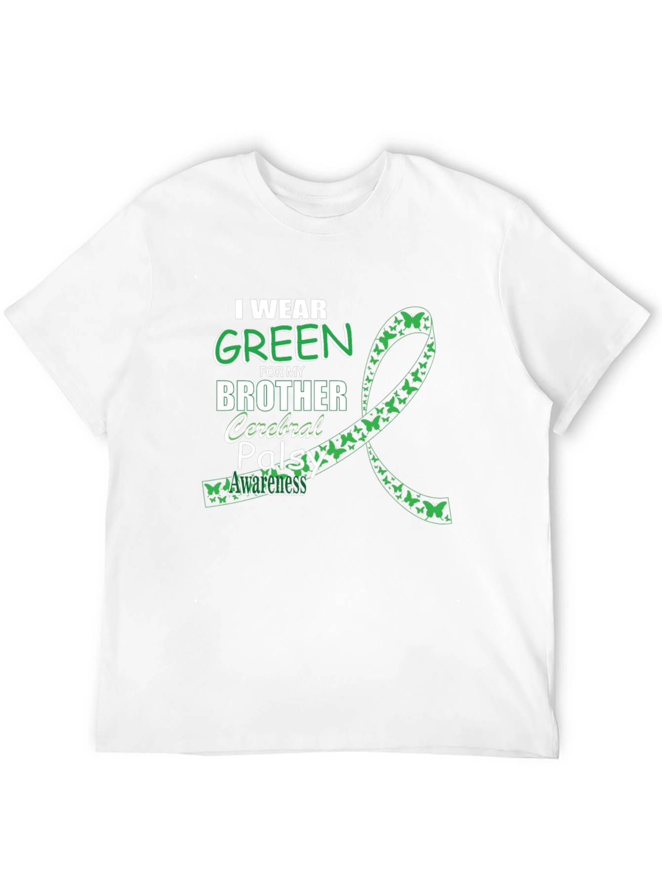 Green Brother Cerebral Palsy Awareness T-Shirt