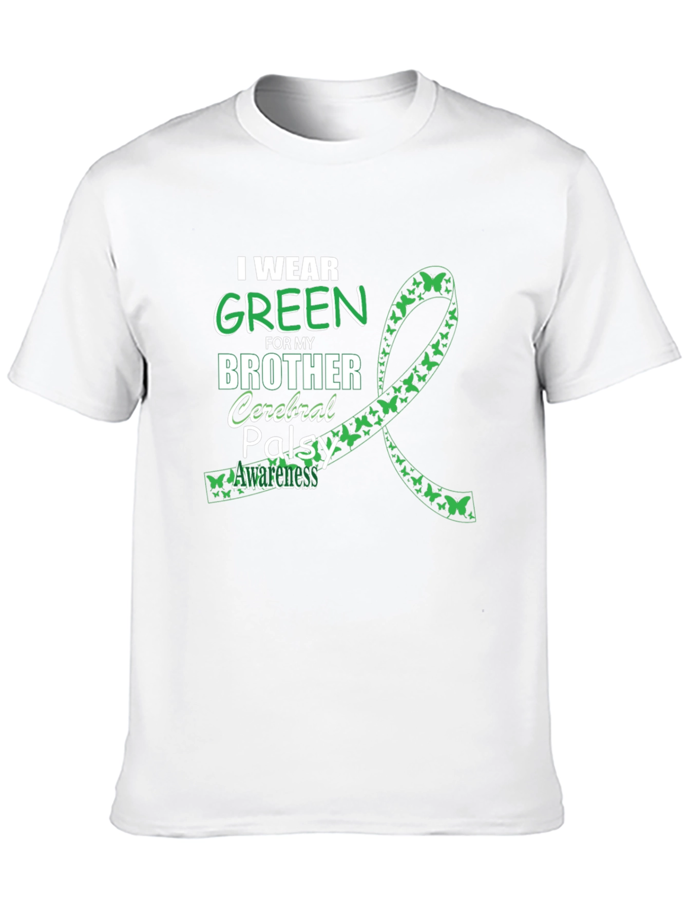 Green Brother Cerebral Palsy Awareness T-Shirt