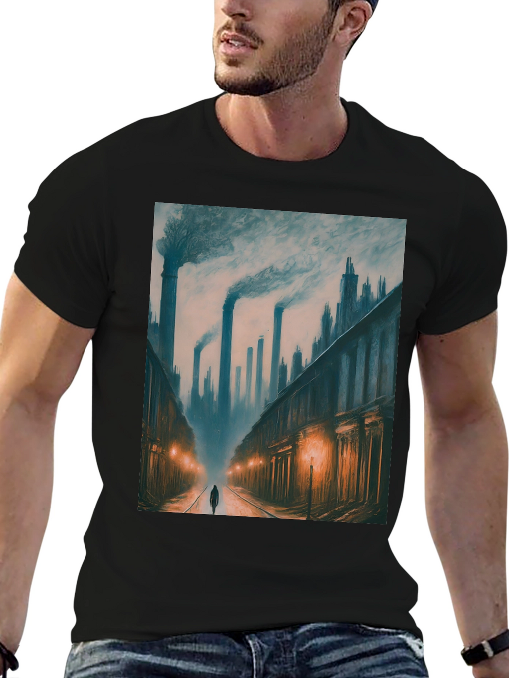 Industrial Dreamscape Tee
