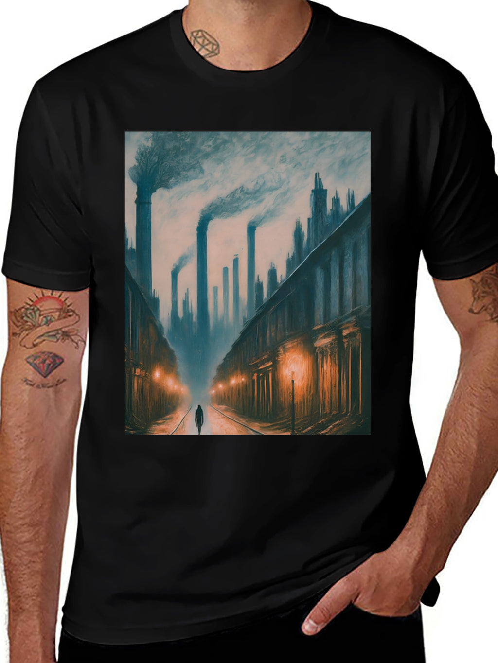 Industrial Dreamscape Tee