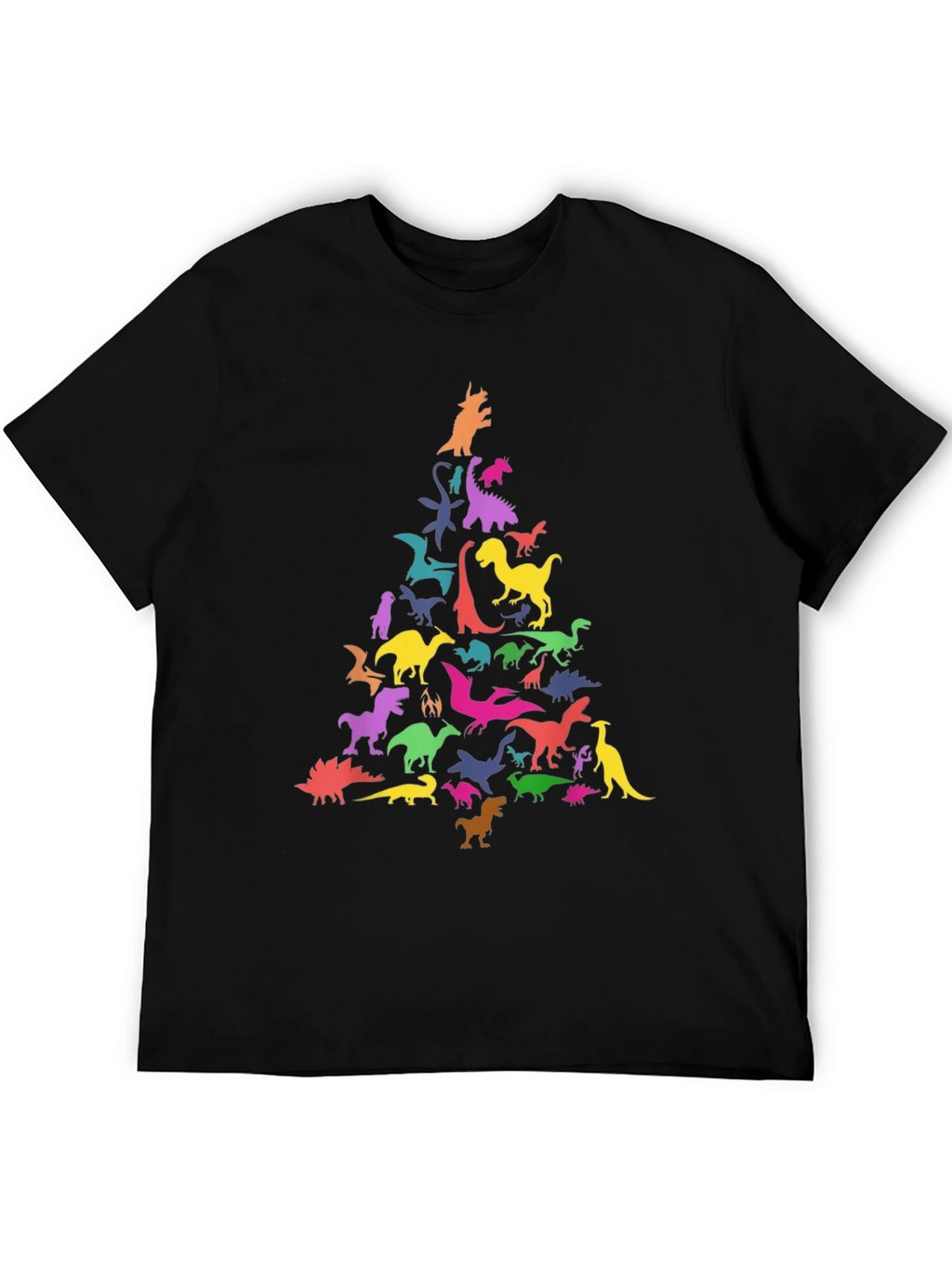 Dinosaur Tree Graphic T-Shirt