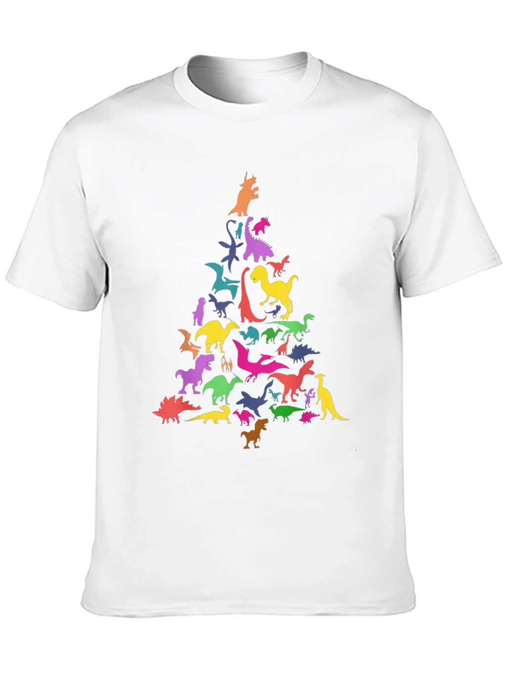 Dinosaur Tree Graphic T-Shirt