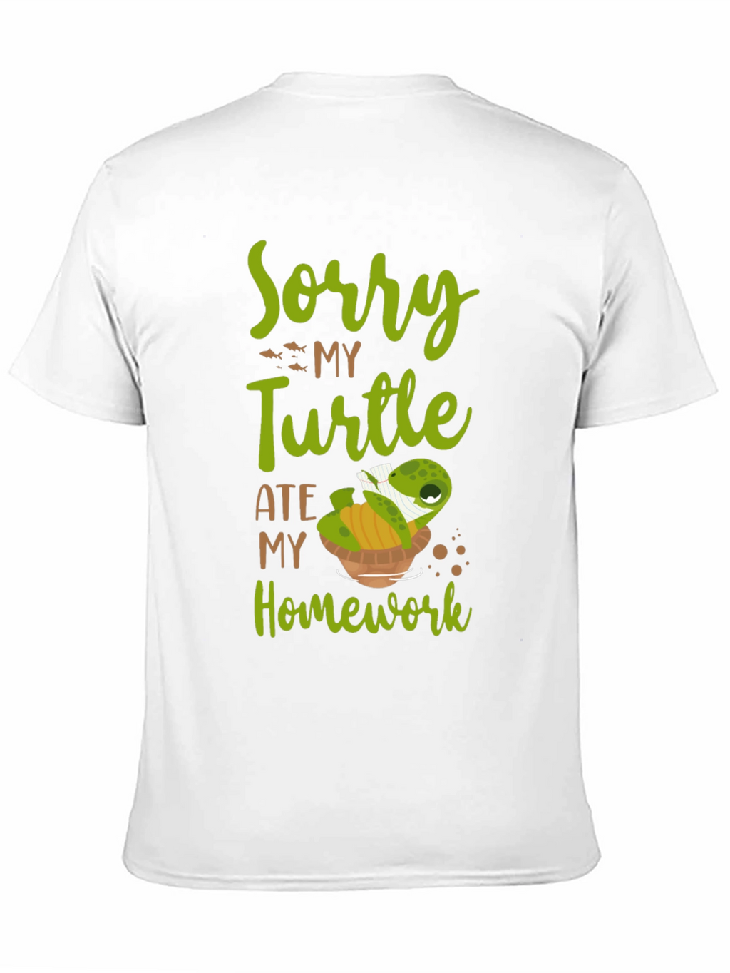 Sorry My Turtle Ate My Homework T-Shirt