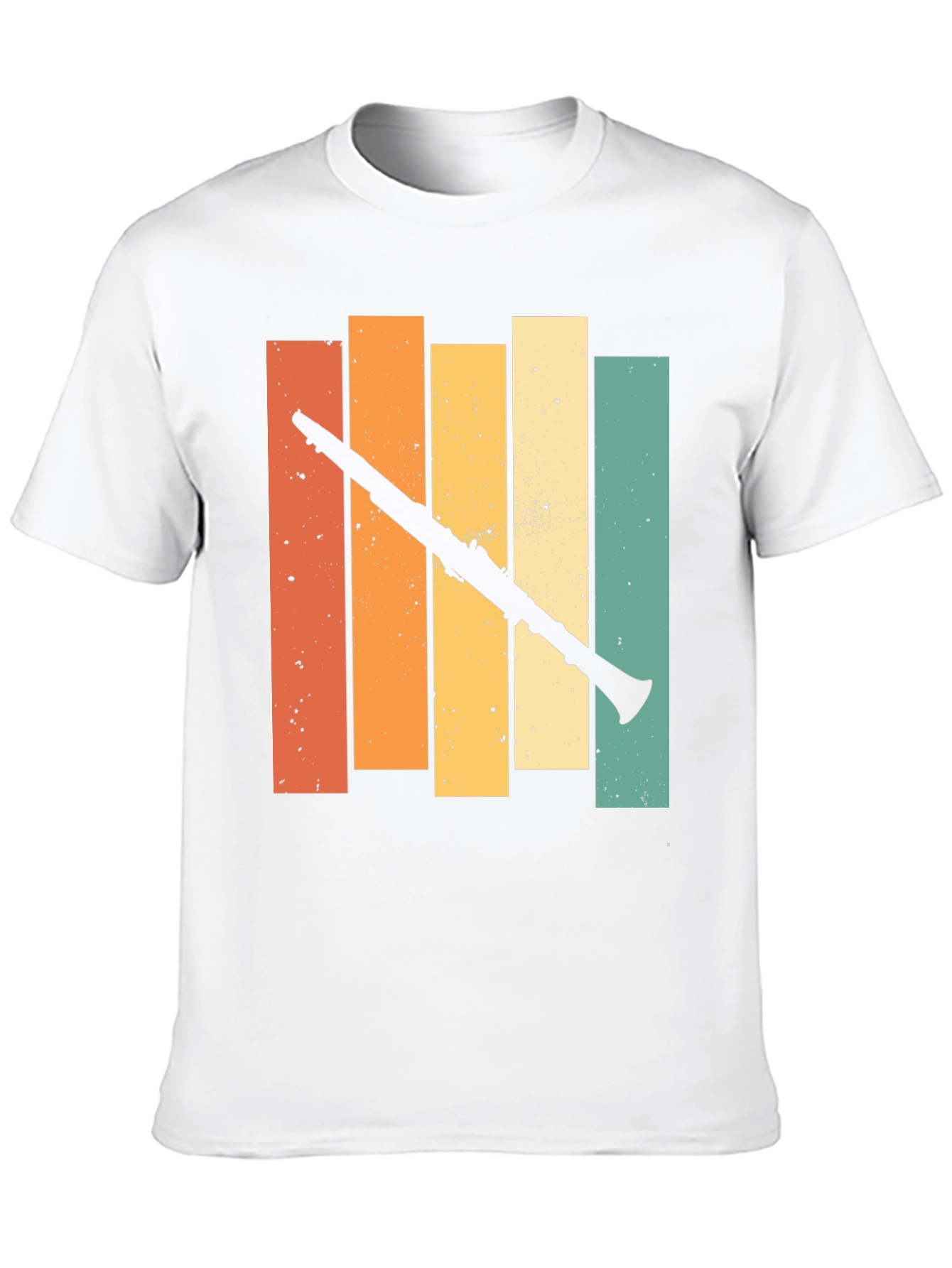 Retro Clarinet Player T-Shirt