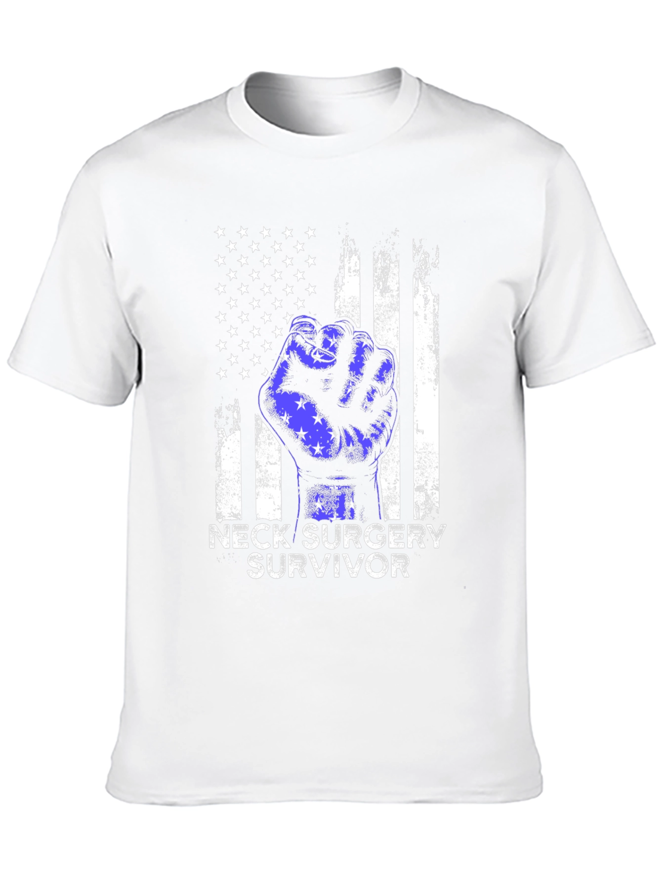 Neck Surgery Survivor Fist T-Shirt
