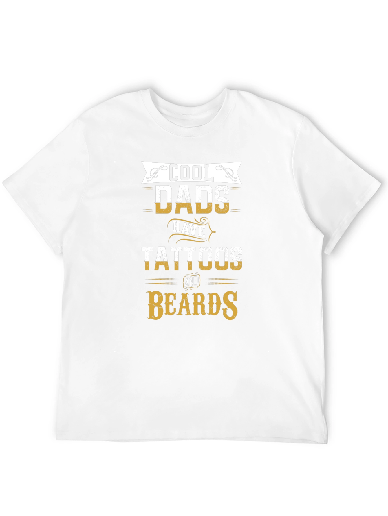 Cool Dads Tattoos & Beards Graphic Tee