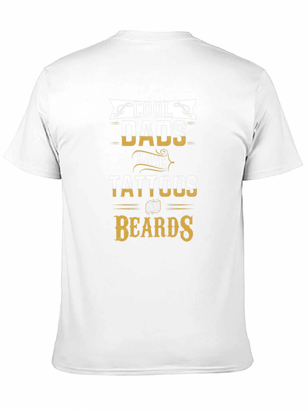 Cool Dads Tattoos & Beards Graphic Tee