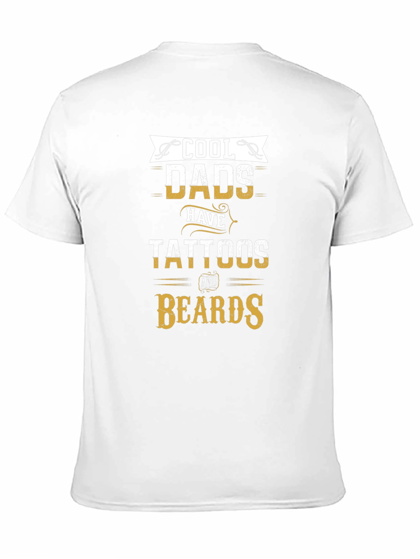 Cool Dads Tattoos & Beards Graphic Tee