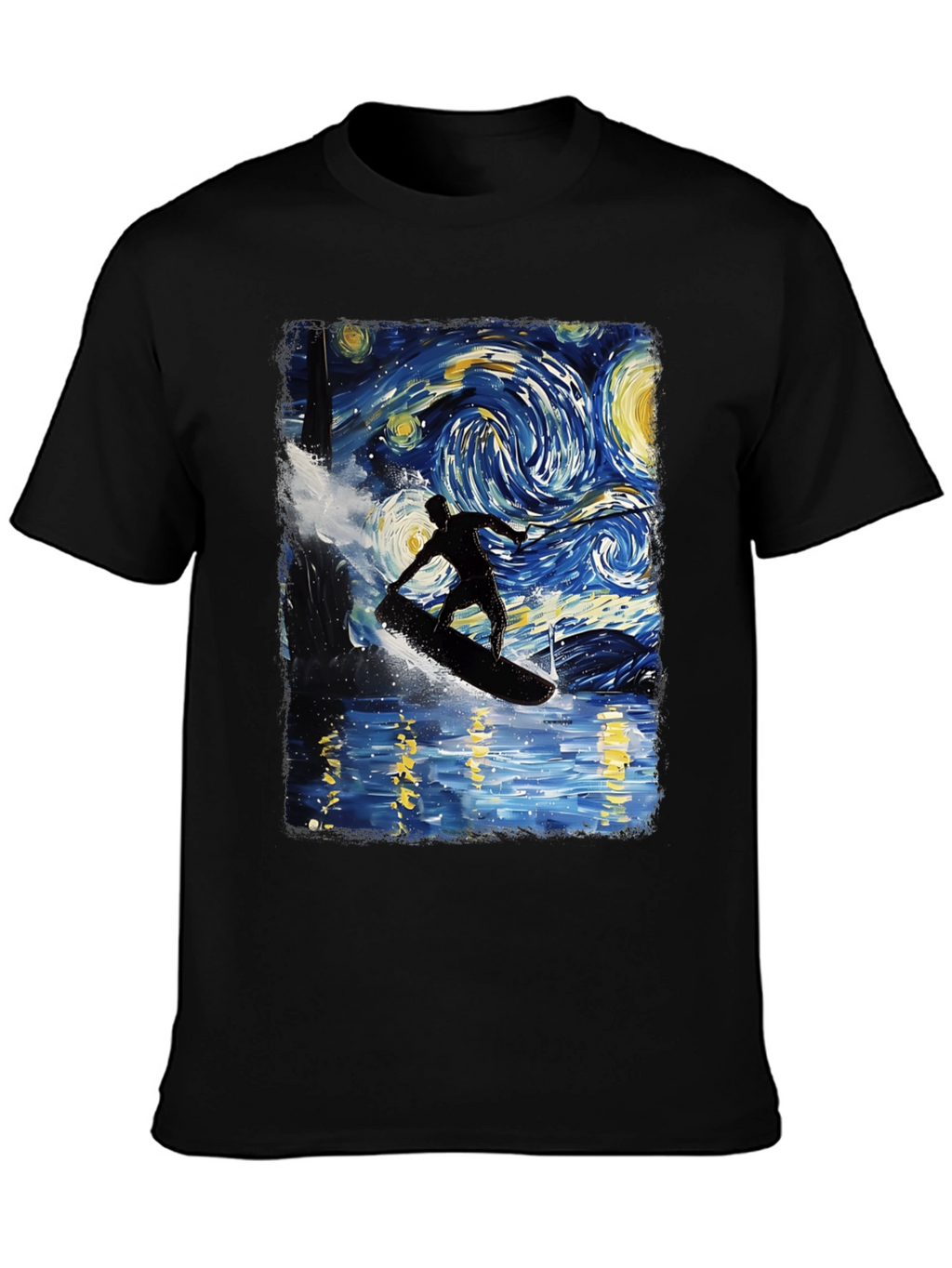Starry Night Surfer Tee