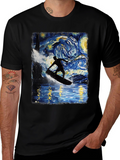 Starry Night Surfer Tee