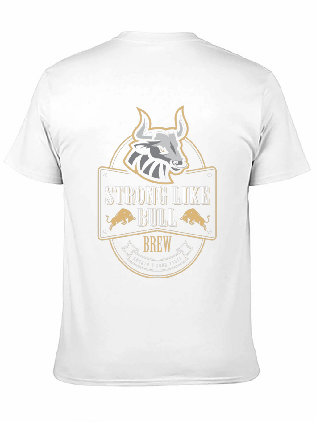 Strong Like Bull Brew Graphic Tee - Black
