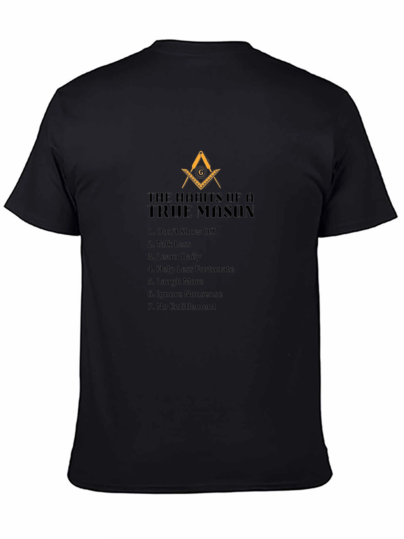 True Mason Habits Graphic T-Shirt