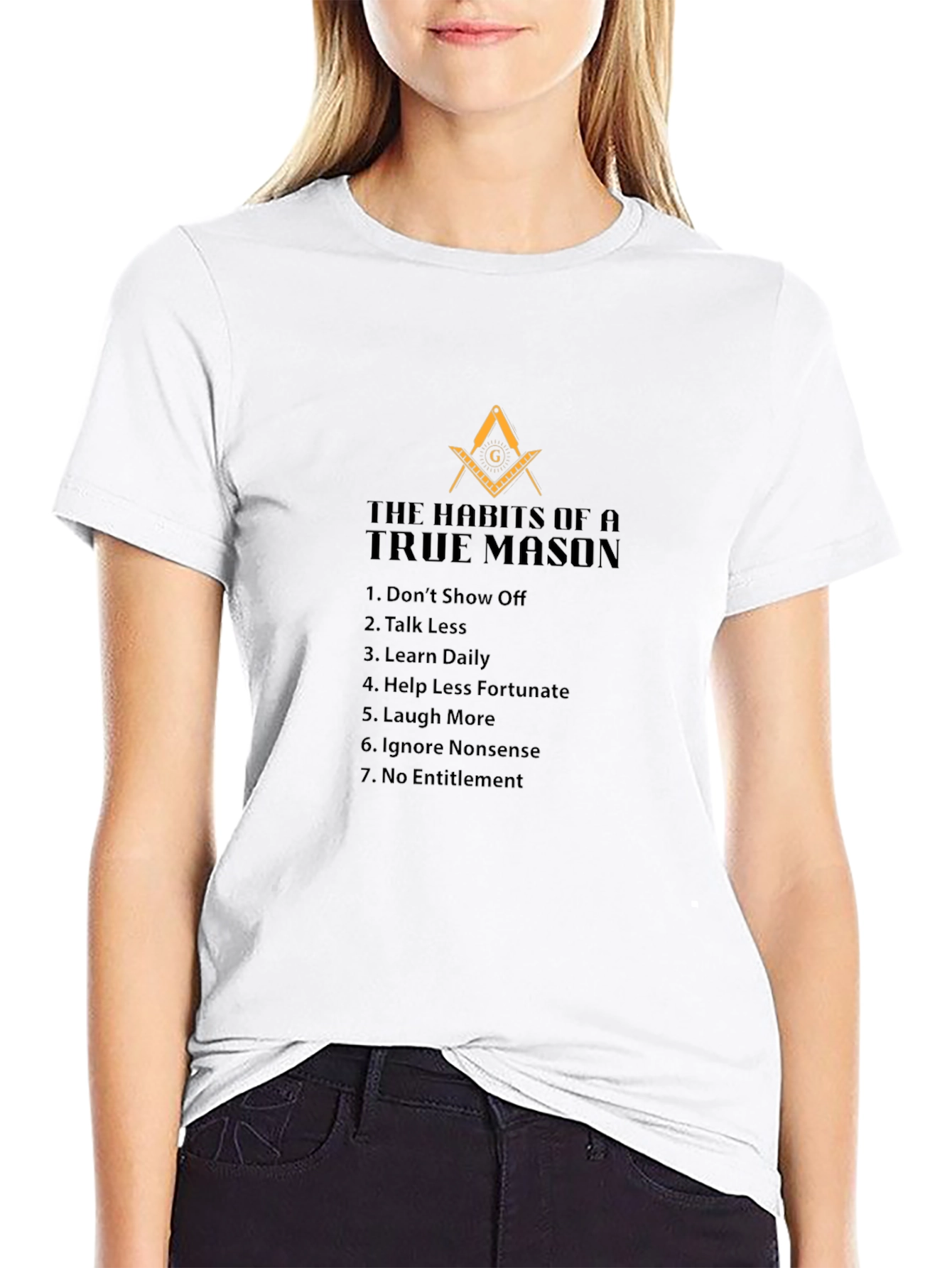 True Mason Habits Graphic T-Shirt