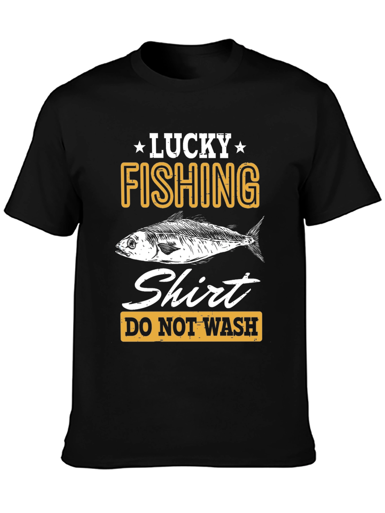 Lucky Fishing Shirt - Mens Graphic Tee