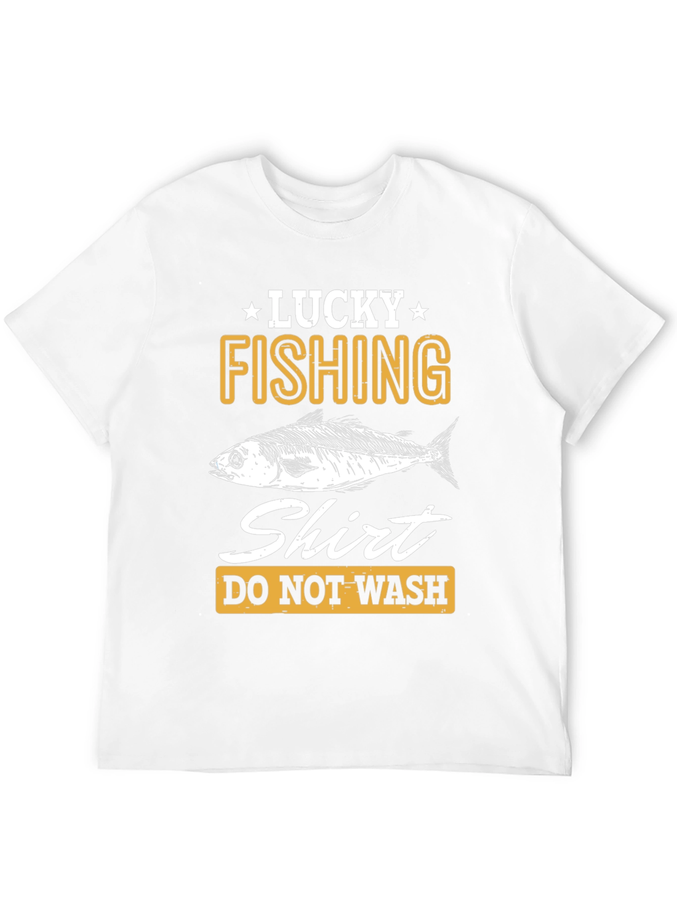 Lucky Fishing Shirt - Mens Graphic Tee