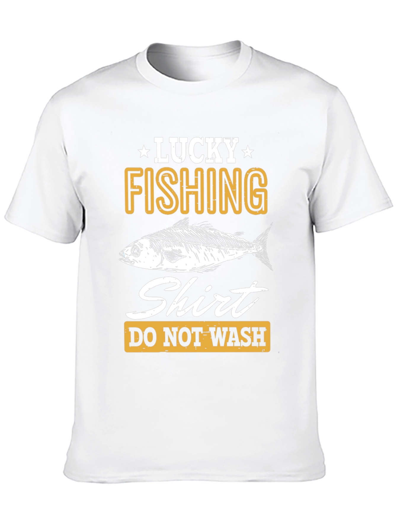 Lucky Fishing Shirt - Mens Graphic Tee