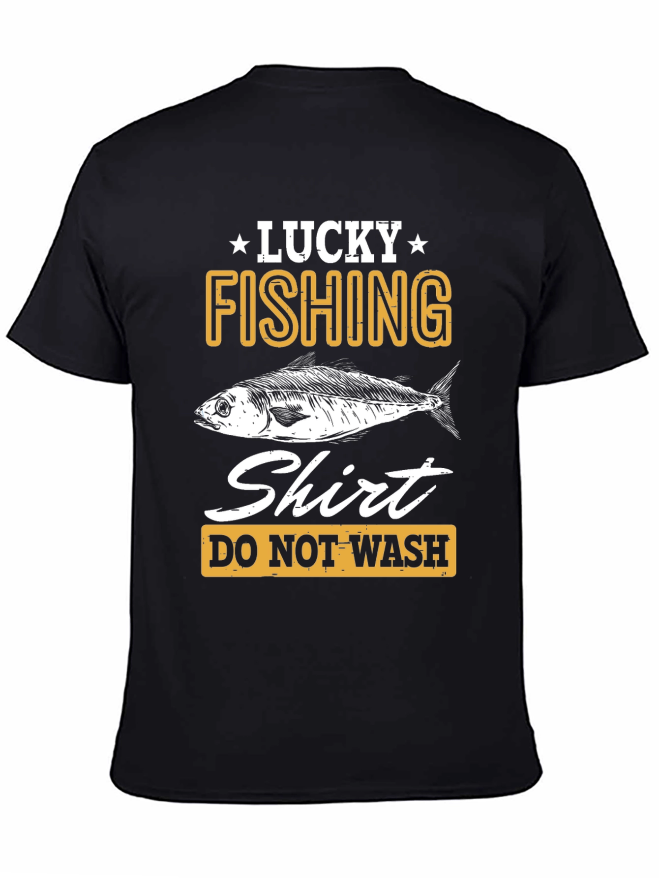 Lucky Fishing Shirt - Mens Graphic Tee