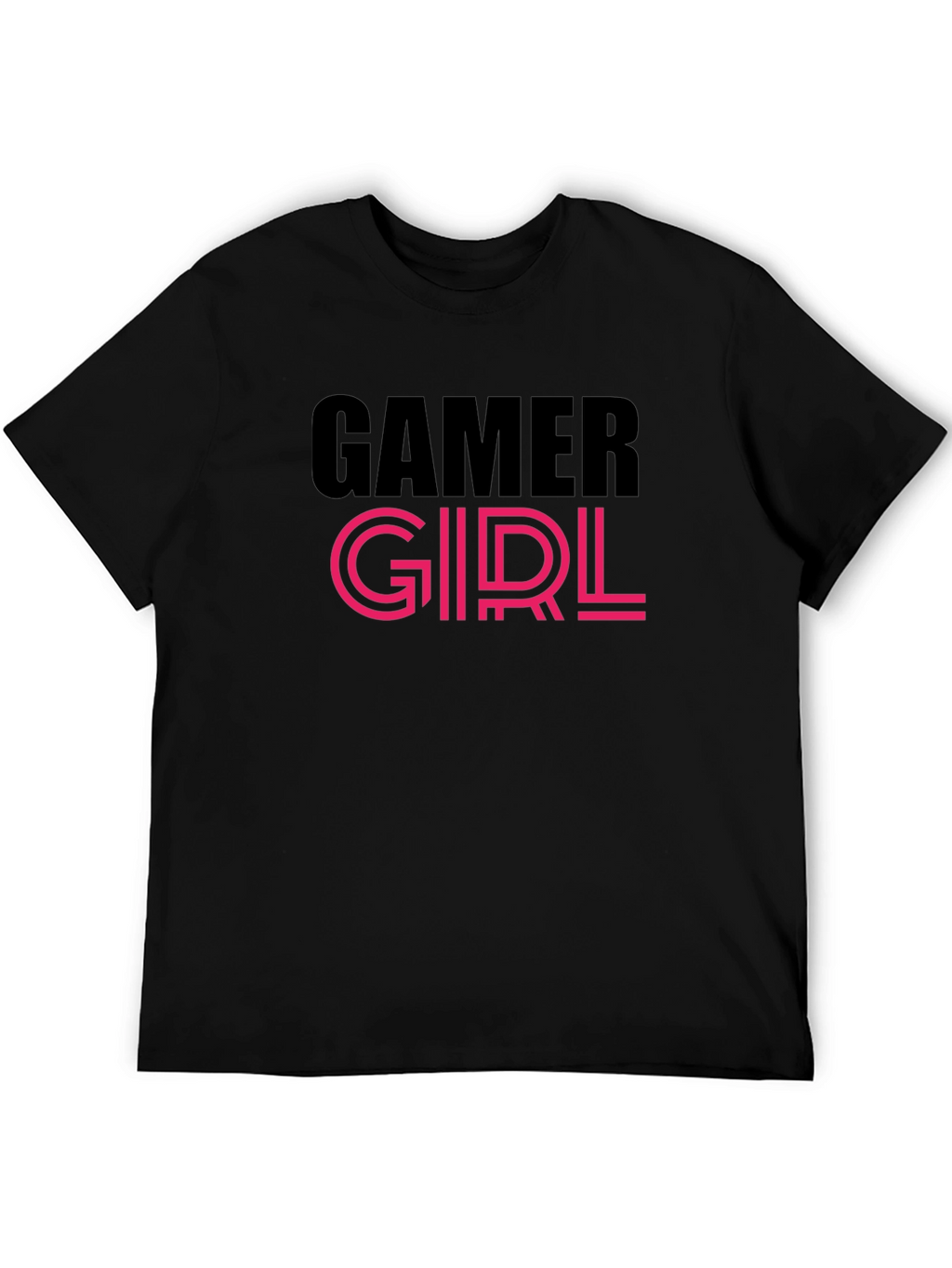 Gamer Girl Black Tee - Play in Style
