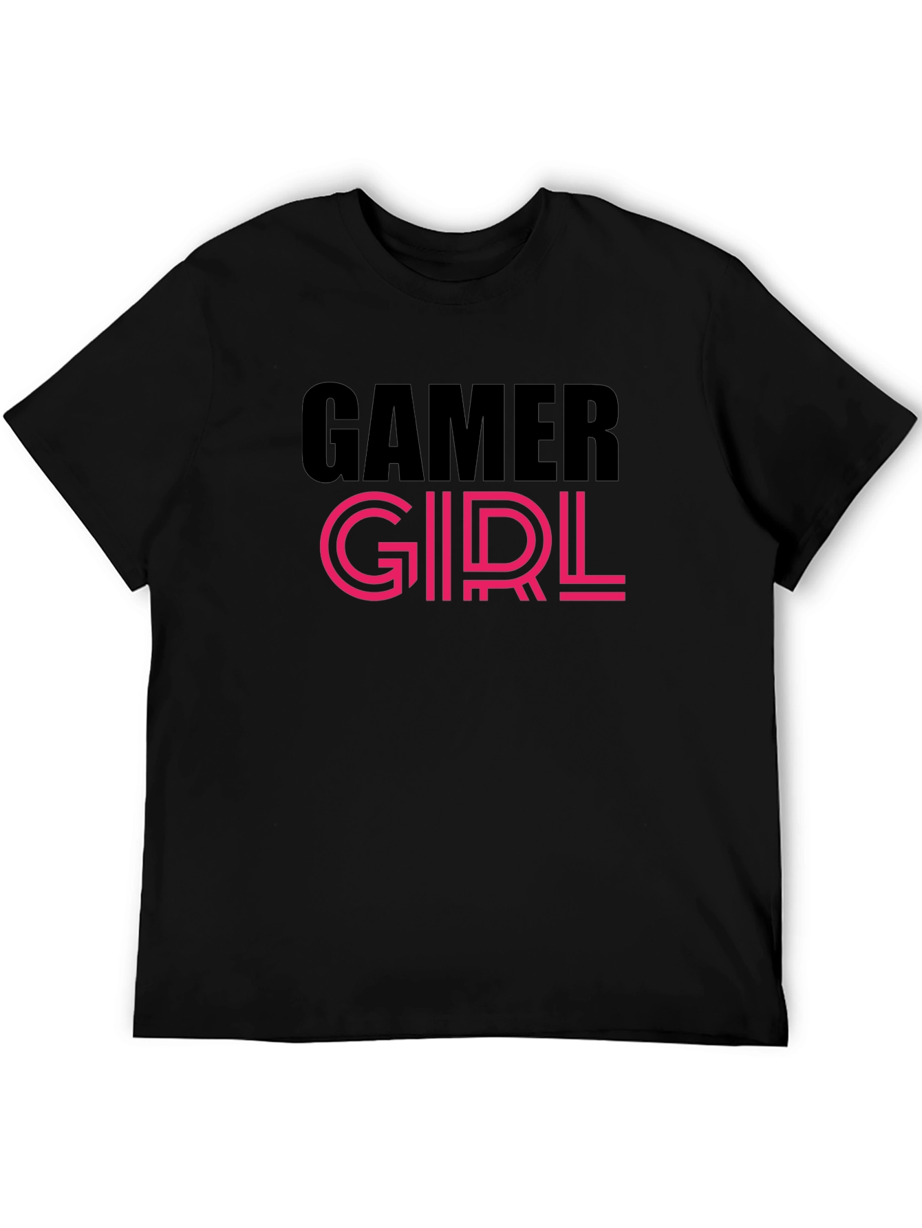 Gamer Girl Black Tee - Play in Style