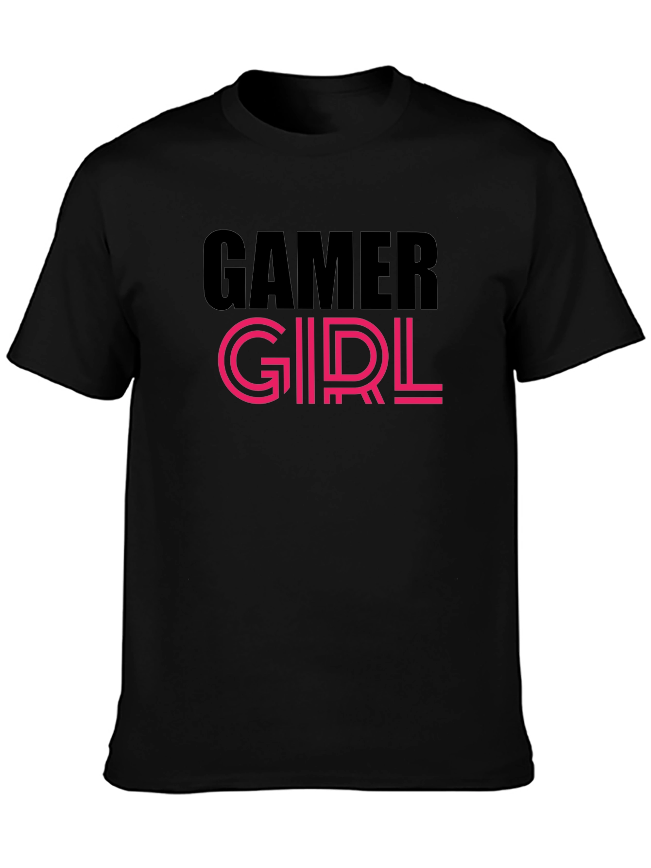 Gamer Girl Black Tee - Play in Style