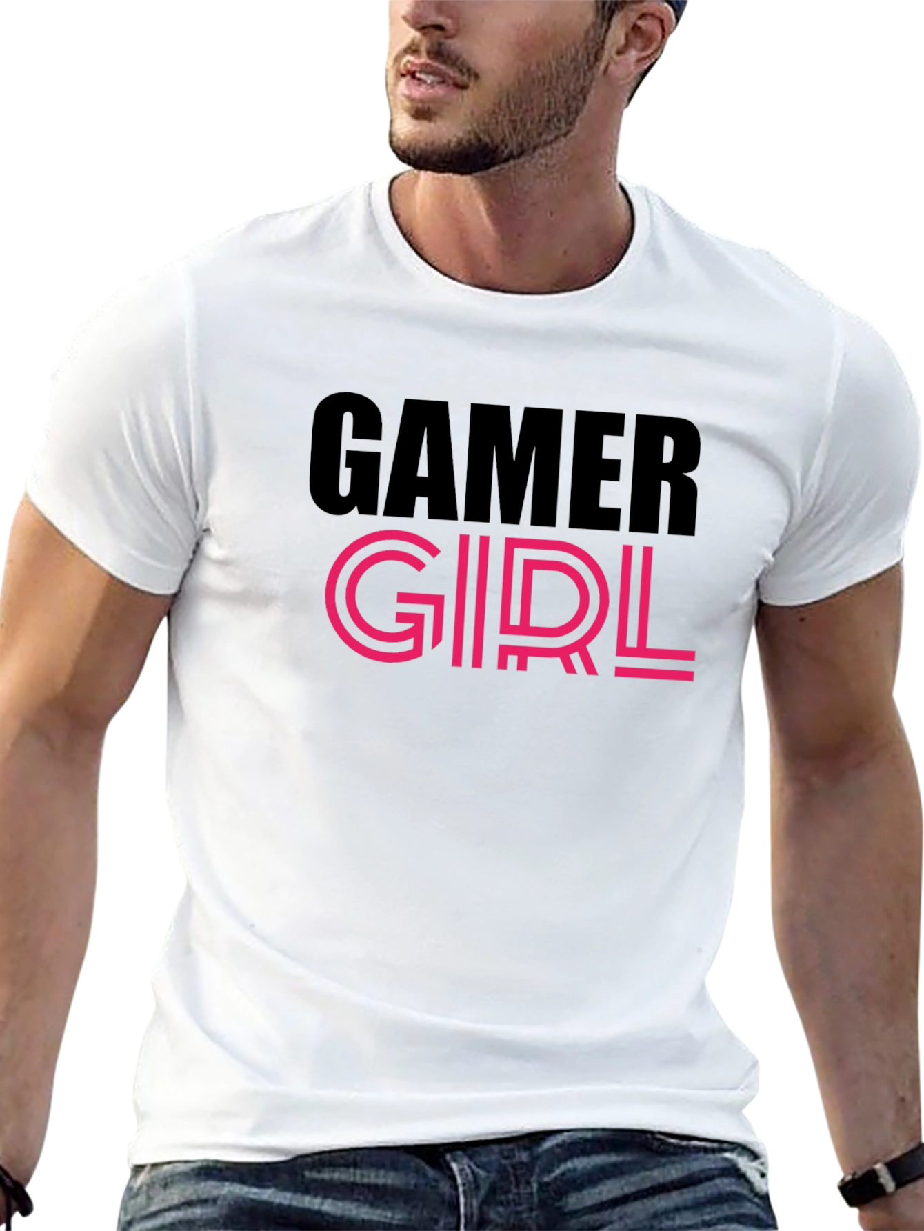Gamer Girl Black Tee - Play in Style