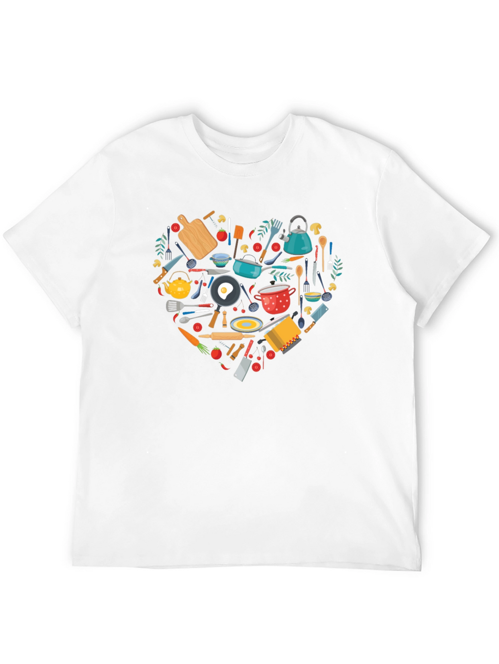 Chefs Heart T-Shirt - Culinary Love!