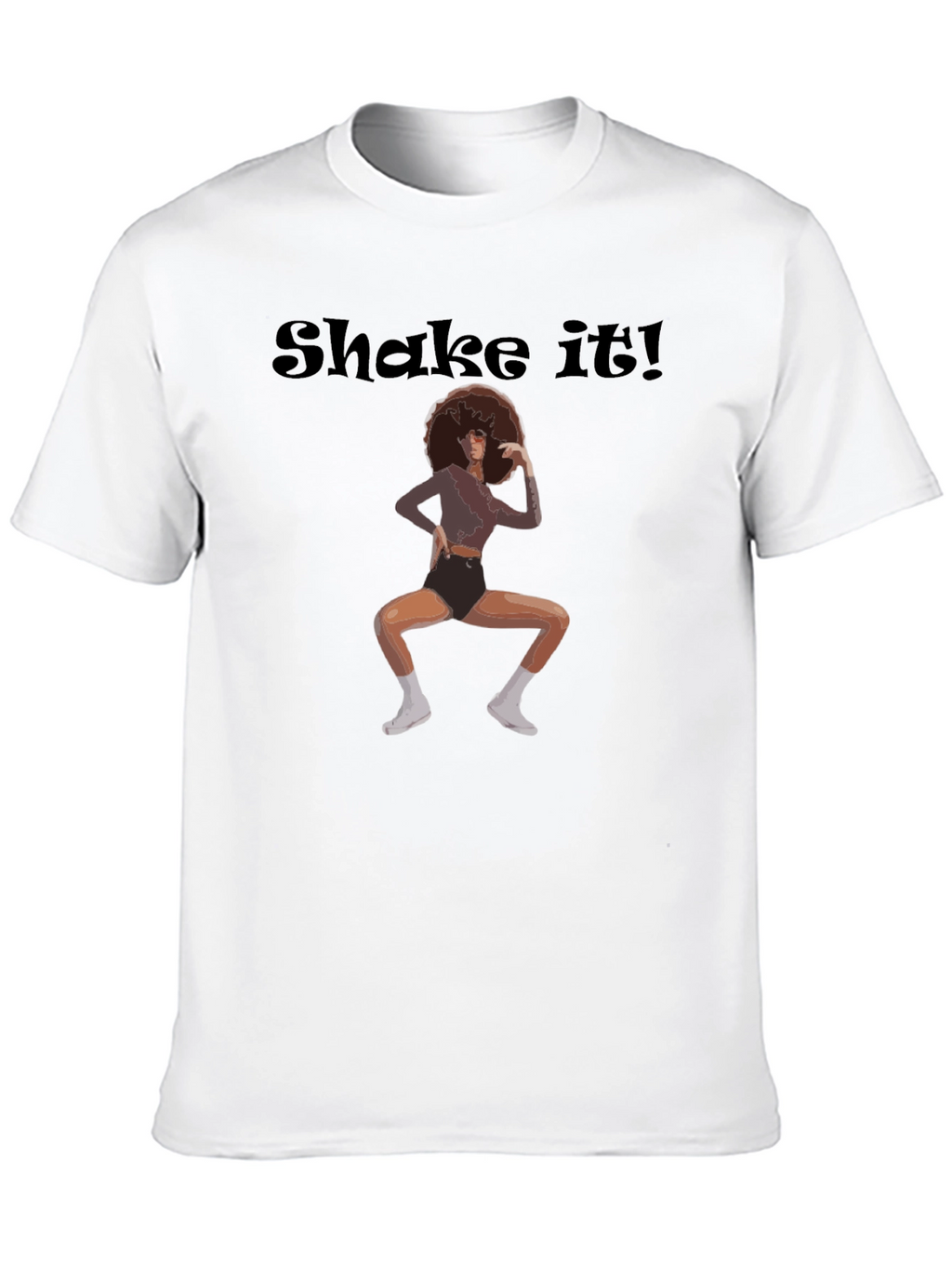 Shake It! Graphic T-Shirt - Afro Dance Tee