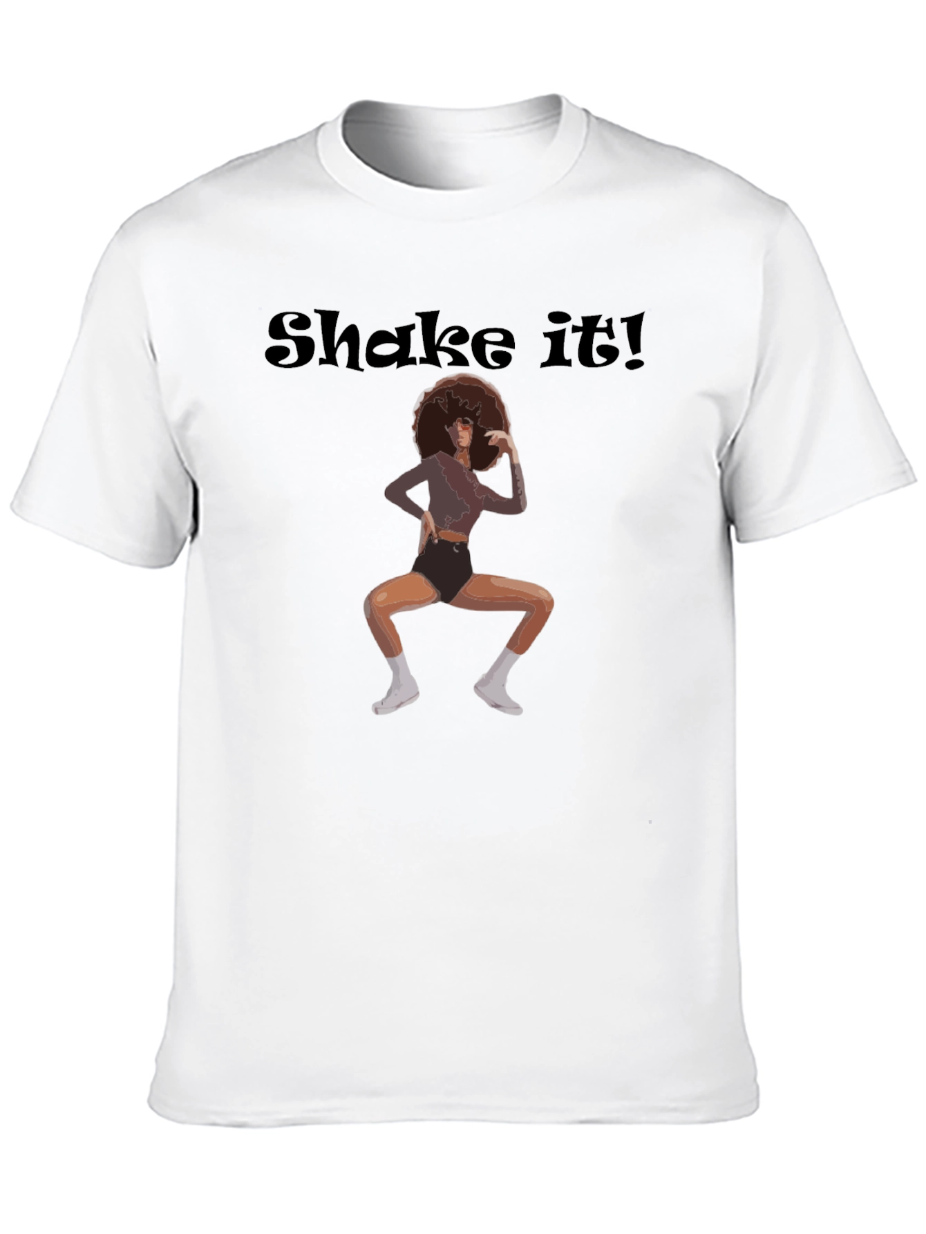 Shake It! Graphic T-Shirt - Afro Dance Tee