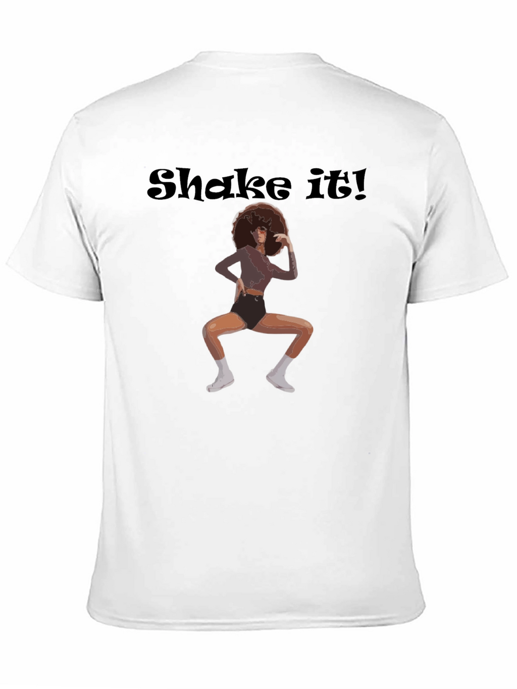 Shake It! Graphic T-Shirt - Afro Dance Tee