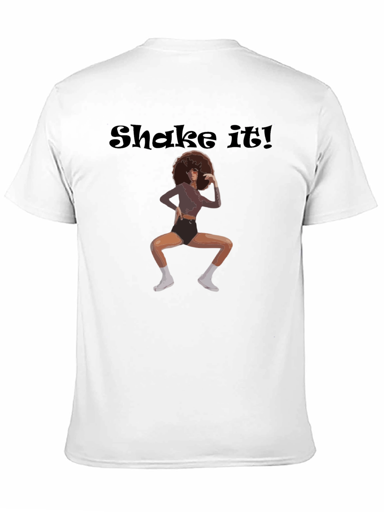 Shake It! Graphic T-Shirt - Afro Dance Tee