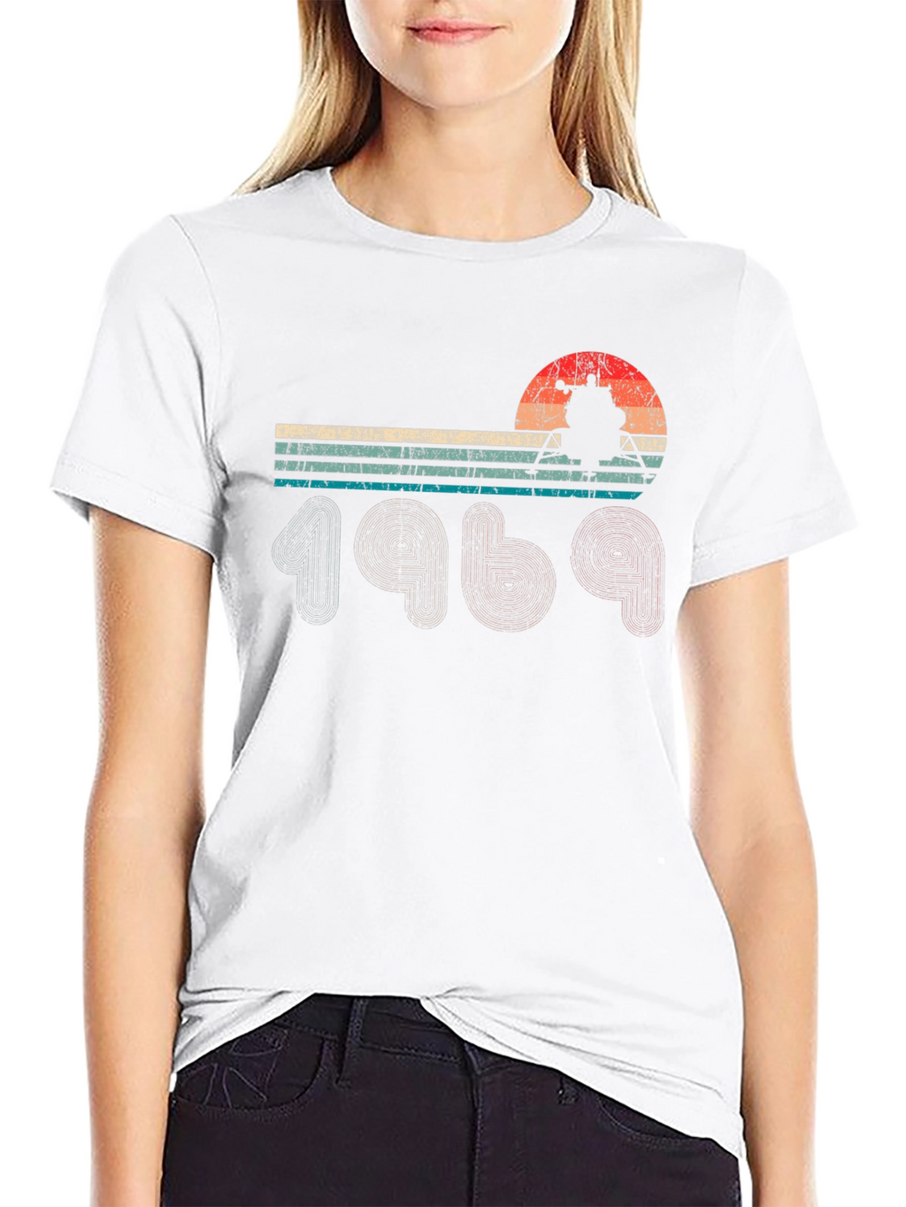 Retro 1969 Moon Landing T-Shirt