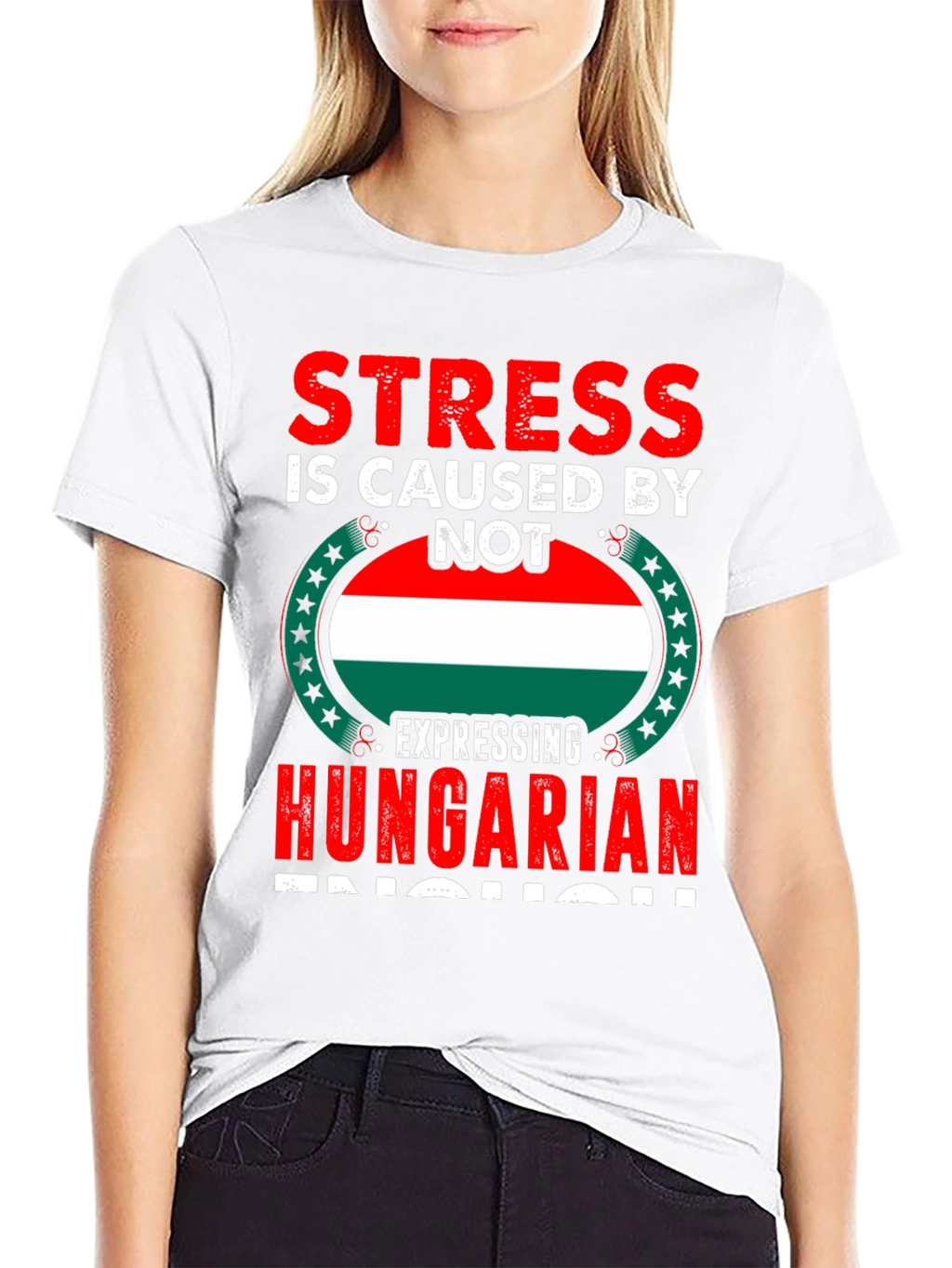 Stress Hungarian Pride T-Shirt