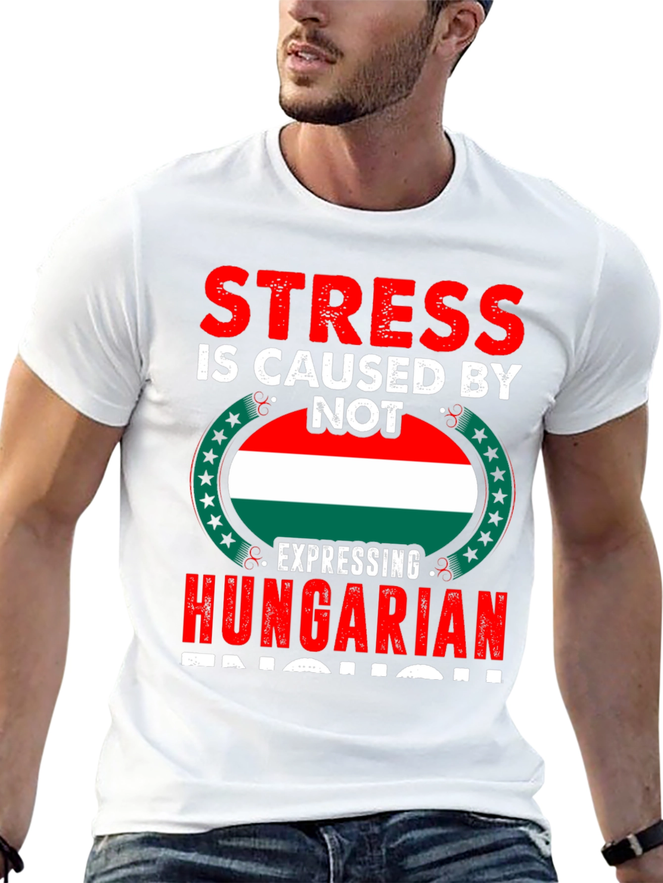 Stress Hungarian Pride T-Shirt