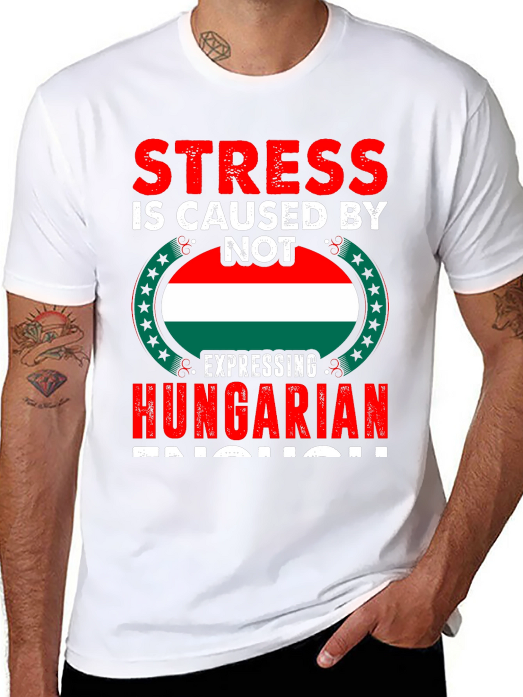 Stress Hungarian Pride T-Shirt