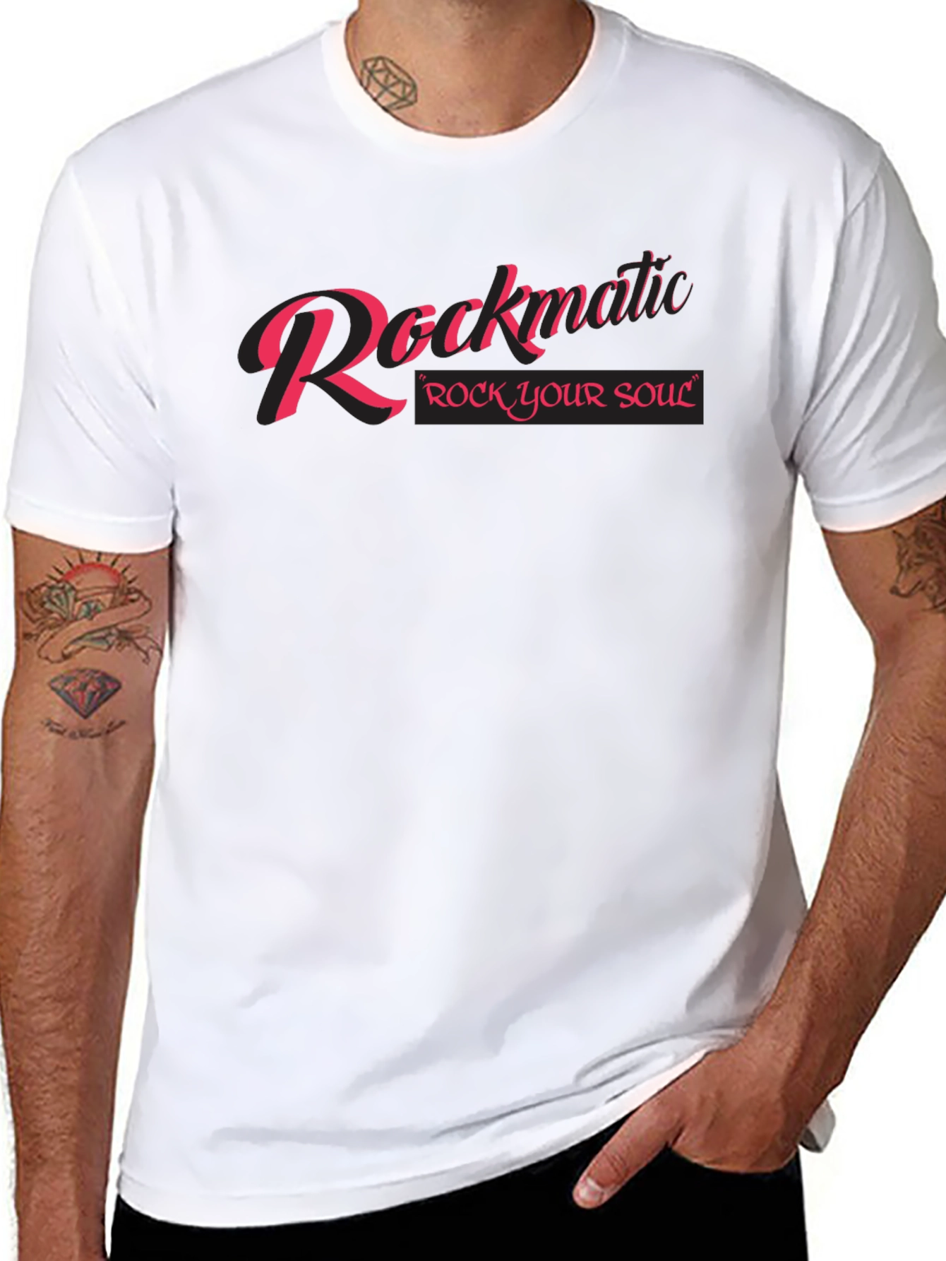 Rockmatic Rock Your Soul Black T-Shirt