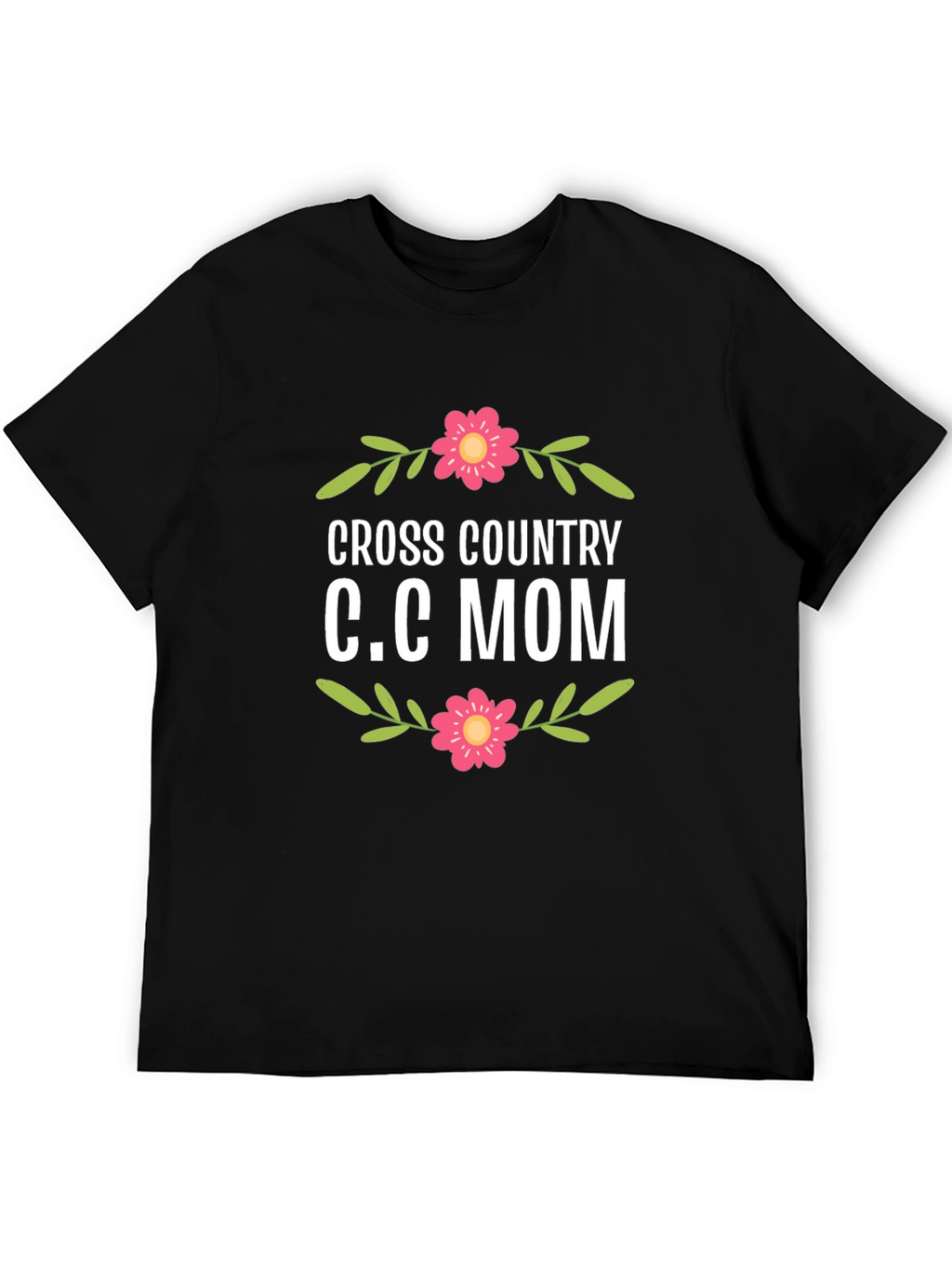 Cross Country C.C. Mom Graphic T-Shirt
