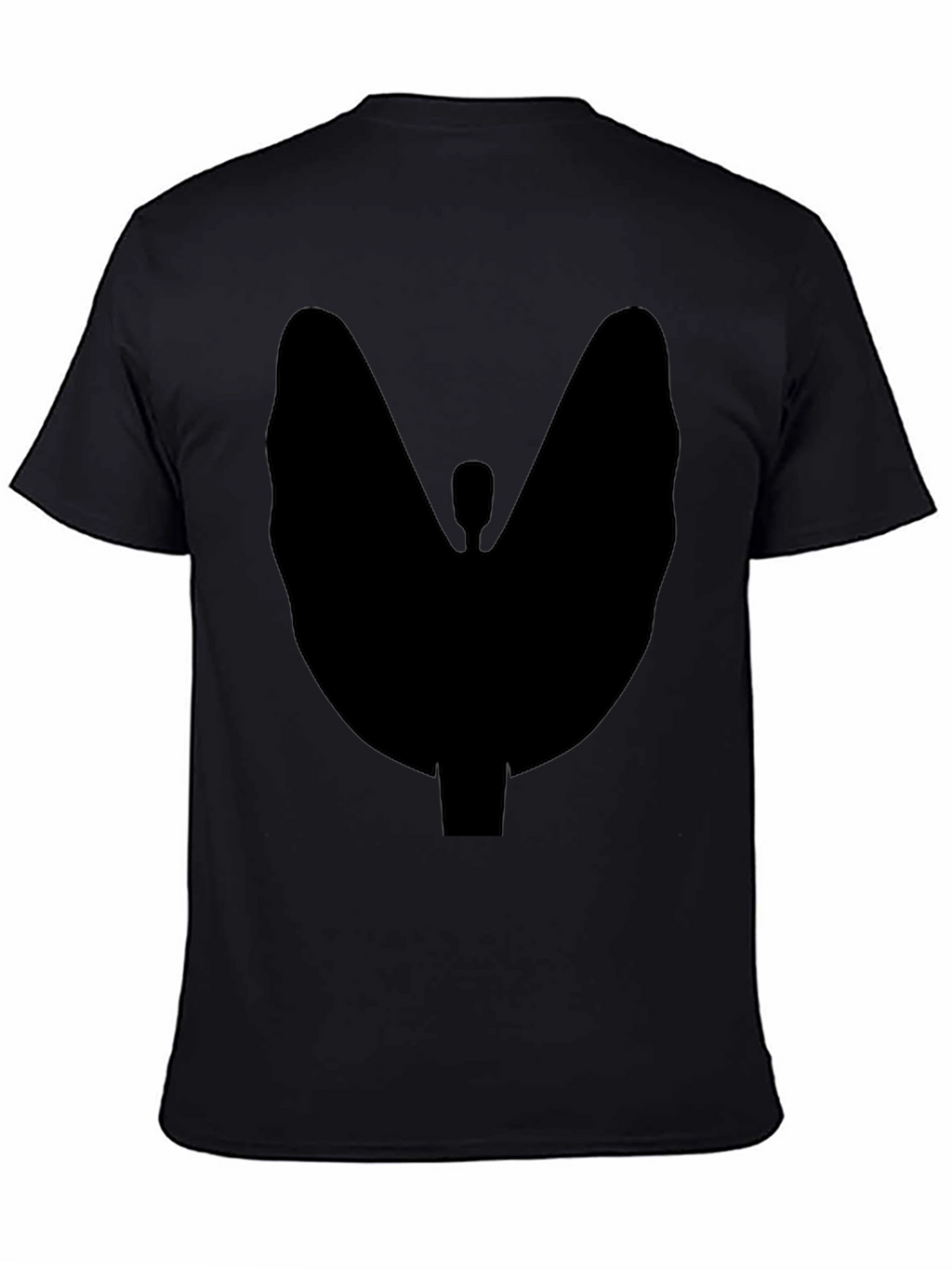 Abstract Silhouette Graphic Tee - Modern Casual Style