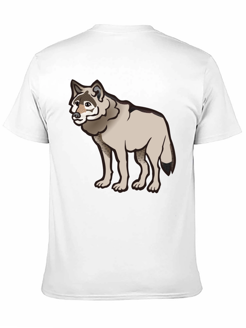 Wolf Graphic Print T-Shirt