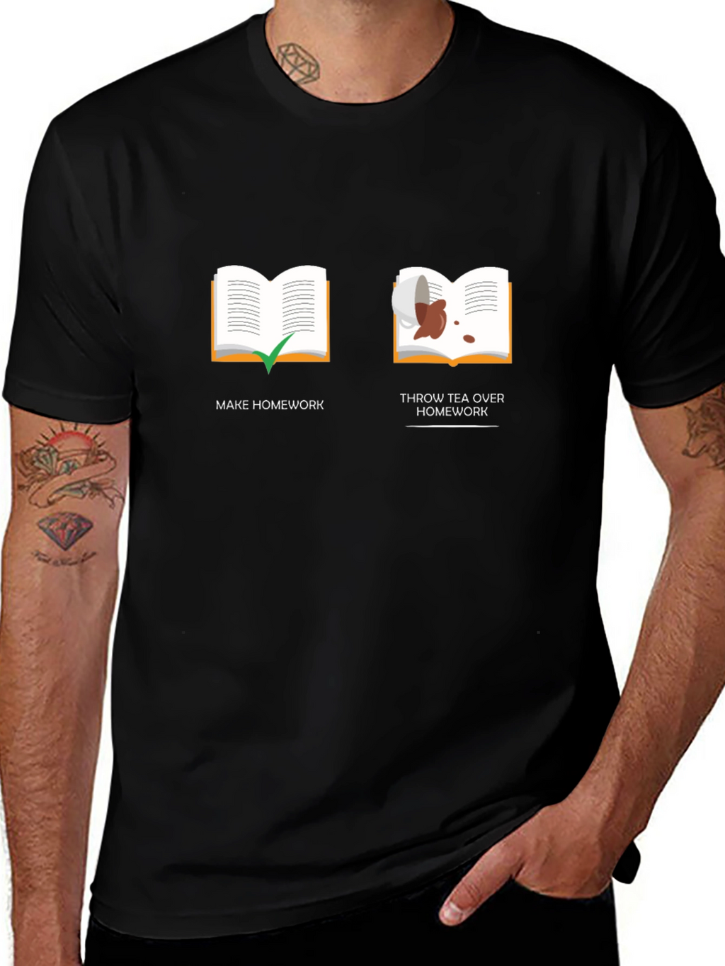 Humorous Homework T-Shirt