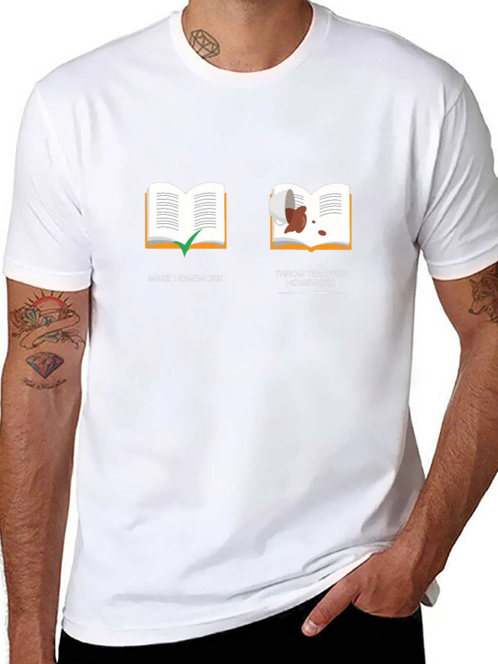 Humorous Homework T-Shirt