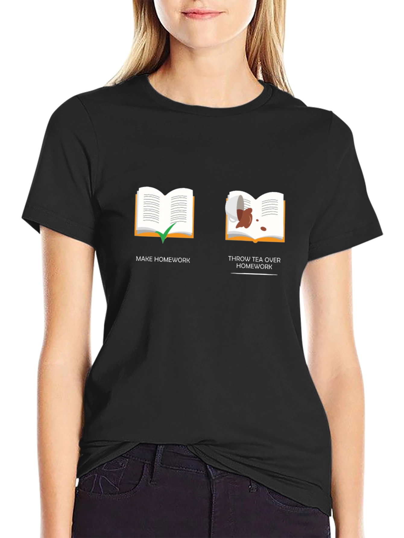 Humorous Homework T-Shirt