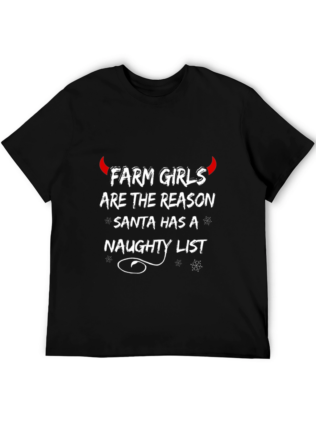 Farm Girls Naughty List Graphic Tee